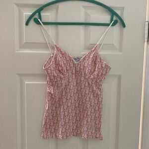 Vintage Dior Diorissimo Pink Tank Top 8